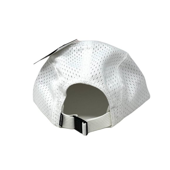 🔥HOT SALE🔥Converse Men’s 10008522-a01 Mesh Camp Cap White Blue Flat Low Brim - Picture 3 of 4